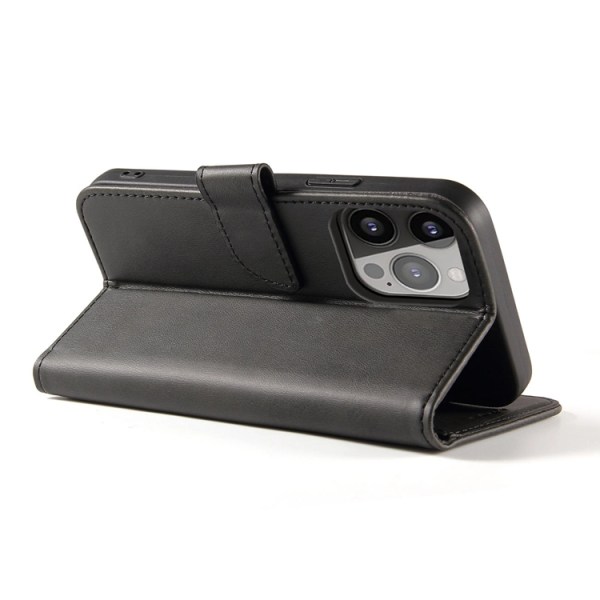 iPhone 15 Pro Plånboksfodral Magnet - Svart