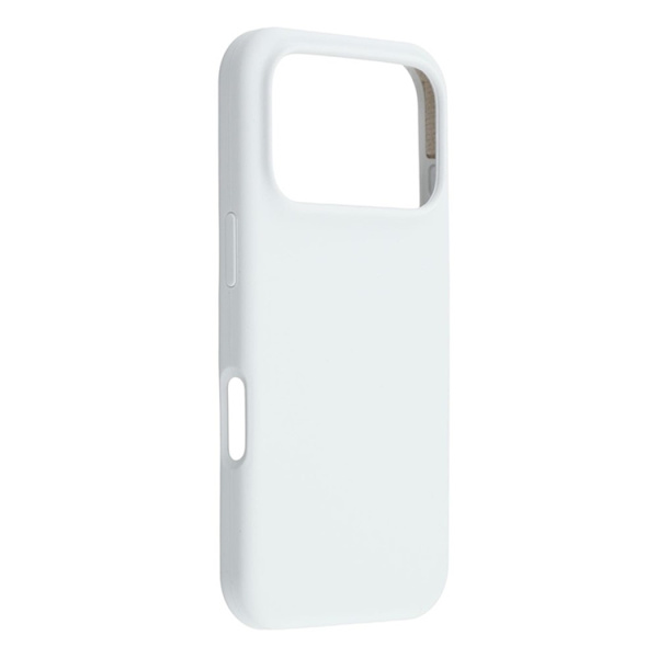 Mobilskal till iPhone 17 Pro Max Solid Silikon Shockproof - Vit