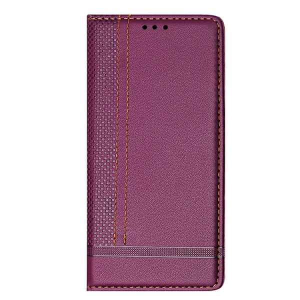 iPhone Air Plånboksfodral L Shaped Grid Pattern - Lila Lila