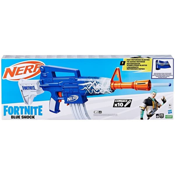 NERF Fortnite Blue Shock