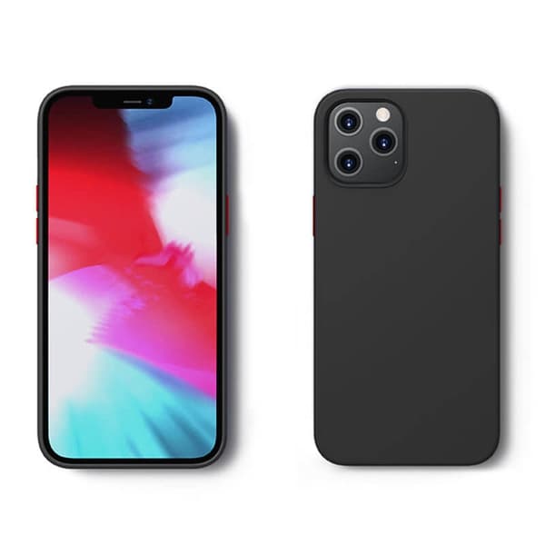 Joyroom Color Series -kotelo iPhone 12 Pro Max - Musta Black