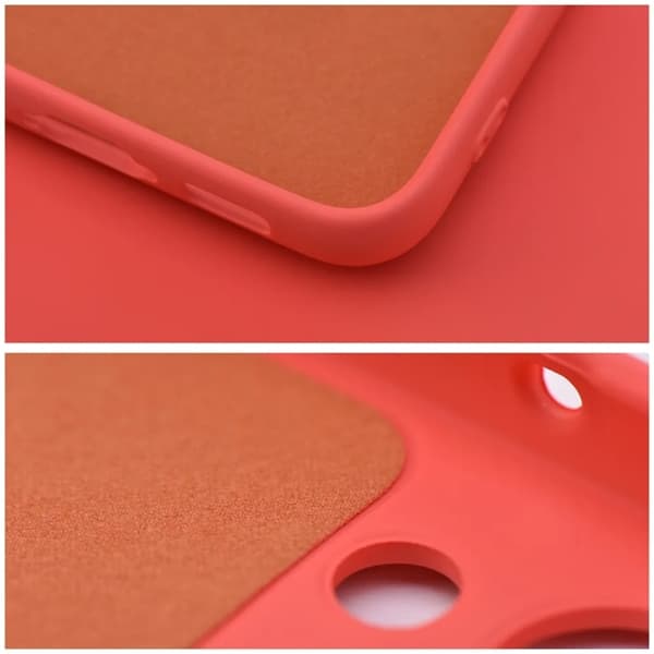 Mobilskal till Galaxy A56 5G Silikon - Peach Orange