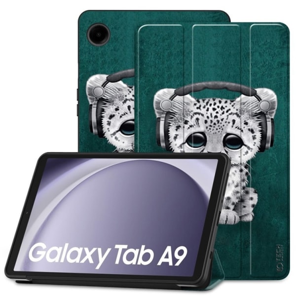 Tech-Protect Galaxy Tab A9 -kotelo Smart - Sad Cat