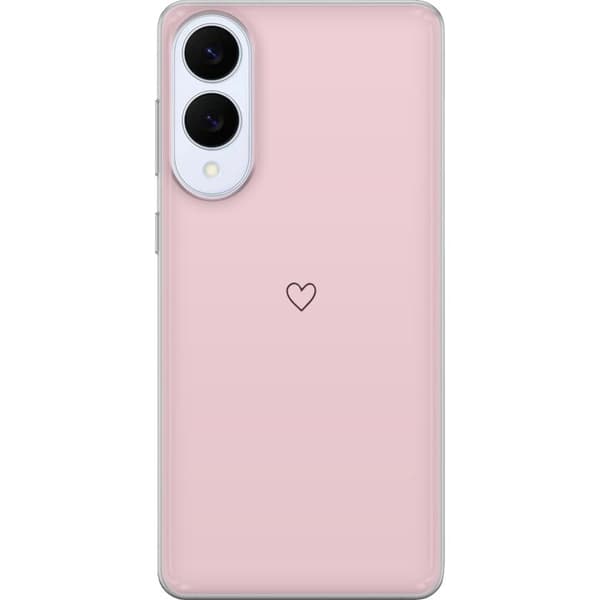 Telefontaske til Samsung Galaxy S25 Edge med lille hjerte