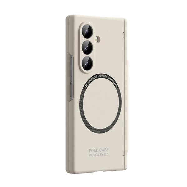 Mobilskal För Galaxy Z Fold 8 MagSafe med Stylus - Beige Beige
