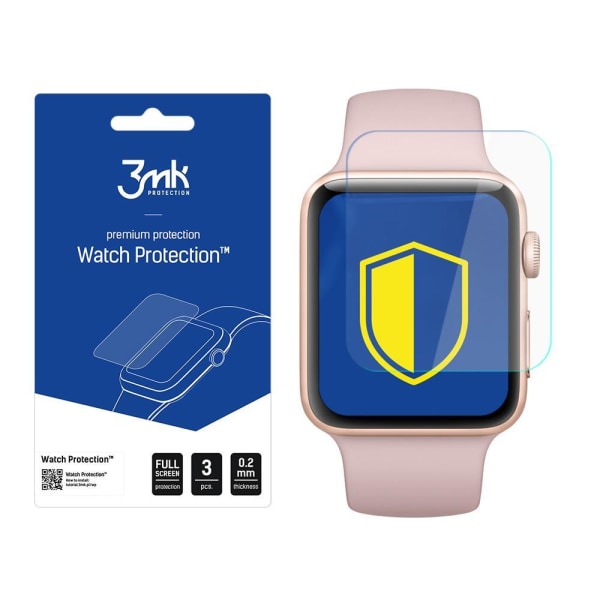 3mk Watch Protection -suojakalvo Apple Watch 3 42 mm