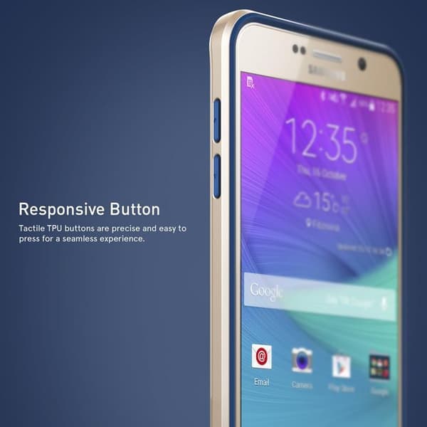 Caseology Wavelength Series BaksideSkal till Samsung Note 5 - Blå Blå