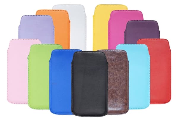 Smart Mobilcover i Kunstlæder (Violet)