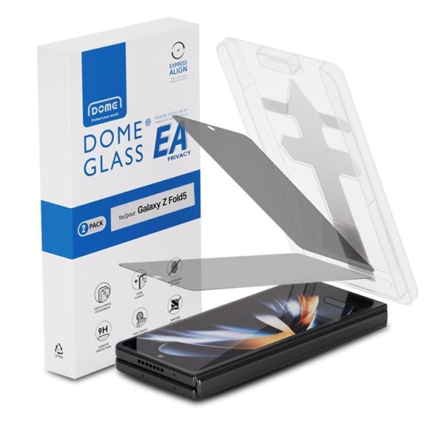 Whitestone Galaxy Z Fold 5 Härdat Glas Skärmskydd Privacy
