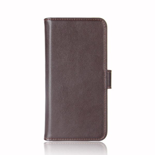 Ægte Split Wallet Cover til Samsung Galaxy S9 - Brun Brown