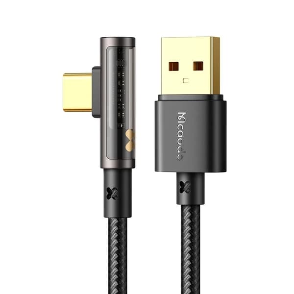 MCDODO USB-A - USB-C 6A Kabel 1.2M CA-3380 MDD - Svart Svart