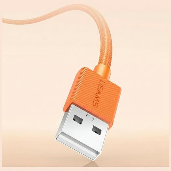 USAMS USB-C til USB-A 18W Kabel 1.2m U92 - Orange Orange