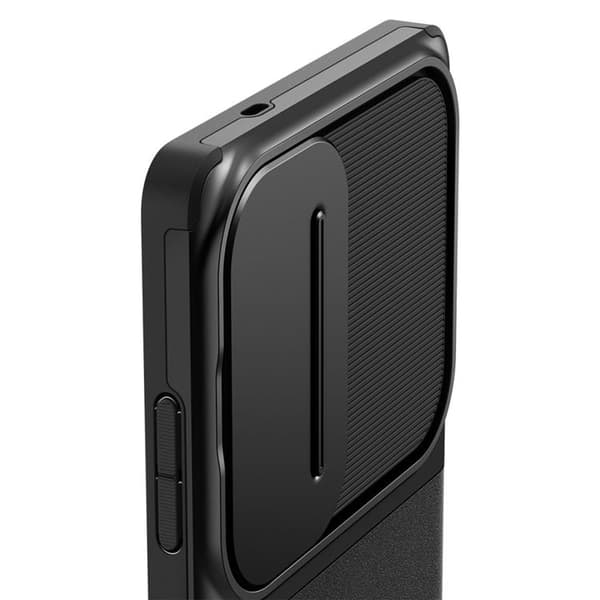 Spigen telefontaske til Galaxy S25 Ultra Optic Armor - Sort Svart