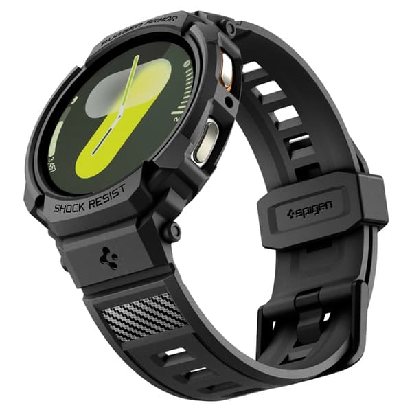 Spigen Galaxy Watch 8 (40mm) Armband Rugged Armor Pro Svart