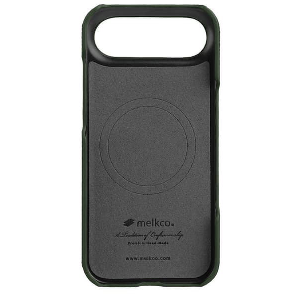MELKCO Mobilskal till iPhone Air Äkta Läder PC Magsafe - Grön