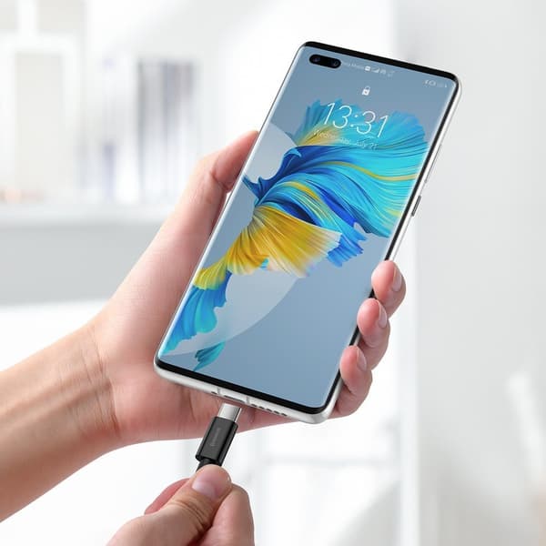 Baseus Huawei Fast Charging USB-C till USB-A kabel 1m - Svart Black