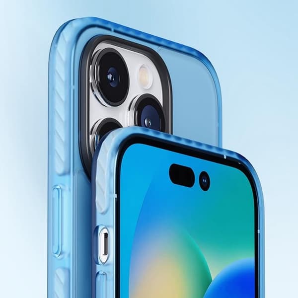 ROCK iPhone 14 Plus Skal Double Layer - Lila