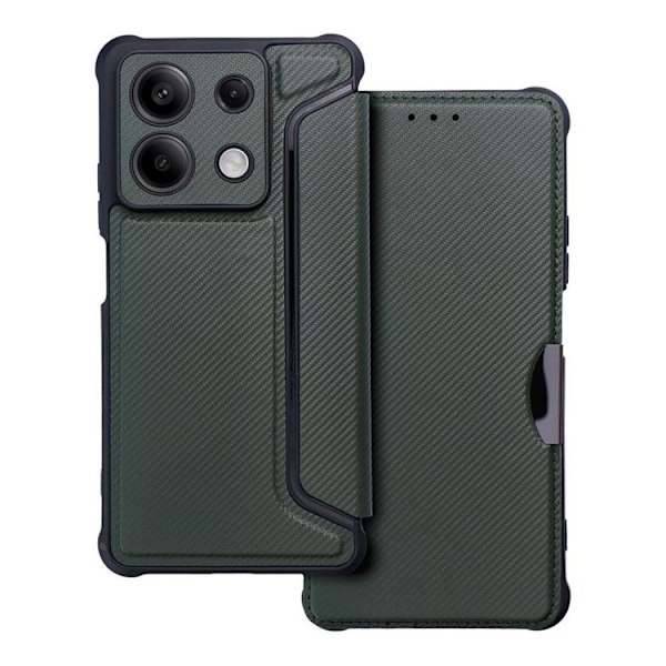 Xiaomi Redmi Note 13 5G Plånboksfodral Razor - Grön