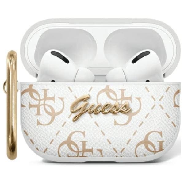 Guess AirPods 3 Skal 4G Hook Vit