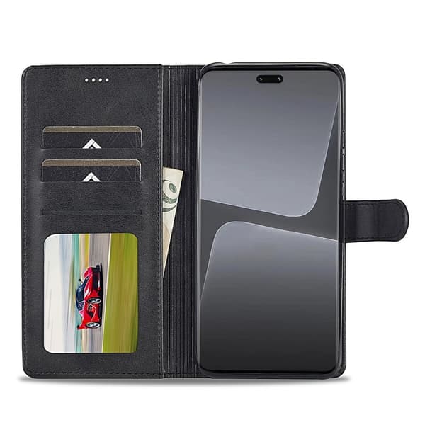 LC.IMEEKE Xiaomi 13 Lite Plånboksfodral i Konstläder - Svart