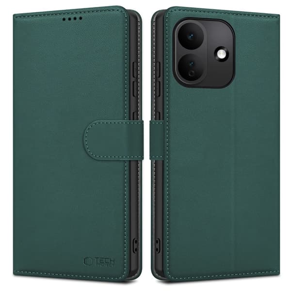 Tech-Protect Plånboksfodral För Xiaomi Redmi Note 17 Pro 5G - Grön