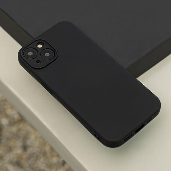Mobilskal till Galaxy S25 Edge Silikon - Svart Svart