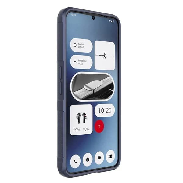 Mobilskal till Nothing Phone (3a) MagSafe Rugged TPU - Blå Blå