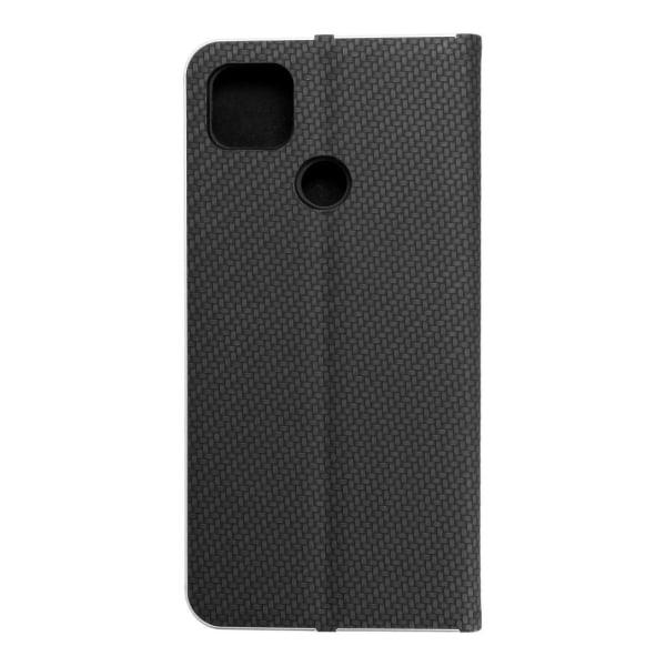 Forcell LUNA Carbon -kotelo Xiaomi Redmi 9C / 9C NFC Black -puhelimelle