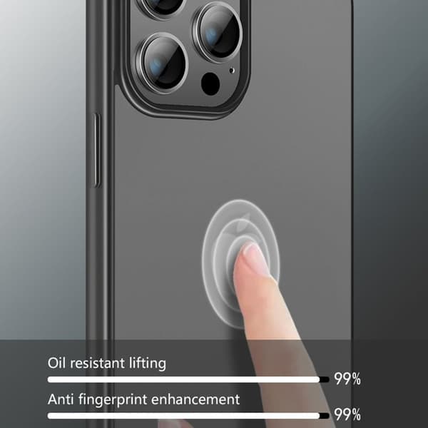 X-LEVEL Mobilskal till iPhone 15 Pro Max Anti-drop Svart