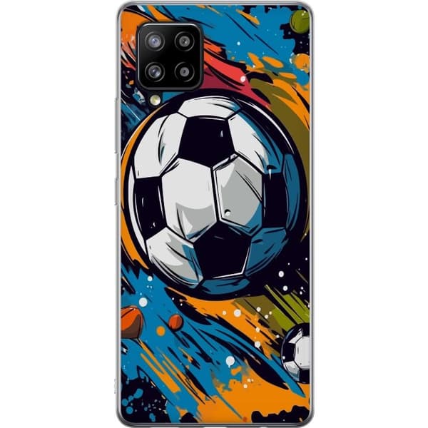 Mobilcover til Samsung Galaxy A42 5G med Fodbolde