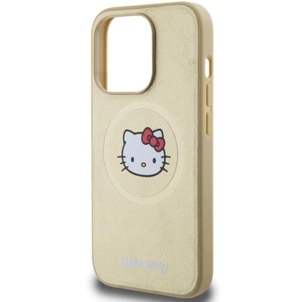 Hello Kitty iPhone 14 Pro Max Mobilskal Magsafe Läder Kitty Head