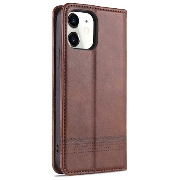 AZNS Mobilskal till iPhone 13 Pro Folio KonstLäder - Brun
