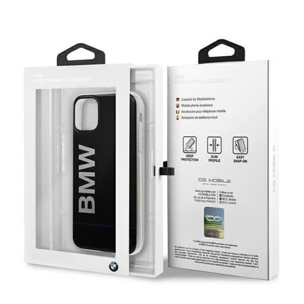 BMW Signature Printed Logo Cover iPhone 11 Pro Max - Sort Black