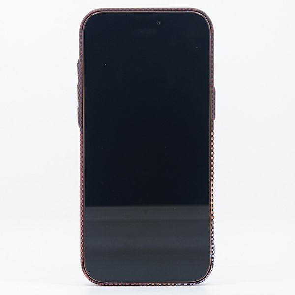 Mobilskal till iPhone 17 Pro Max MagSafe Carbon Fiber - Grå Orm Grå