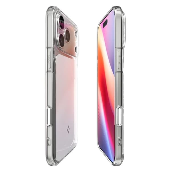 Spigen Mobilskal till iPhone 17 Pro Magsafe Ultra Hybrid - Glossy Vit Vit