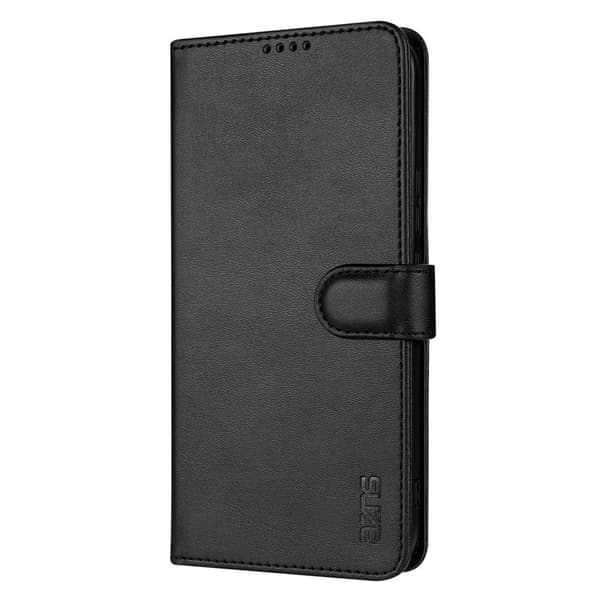 AZNS Xiaomi 17 Pro Max Plånboksfodral Konstläder - Svart