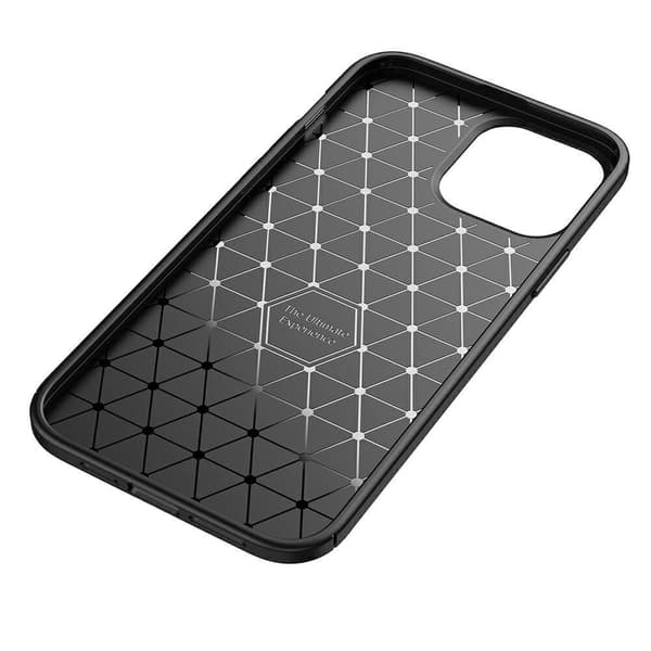 Carbon Fiber Mobilskal till Apple iPhone 13 Pro Max - Blå Blå