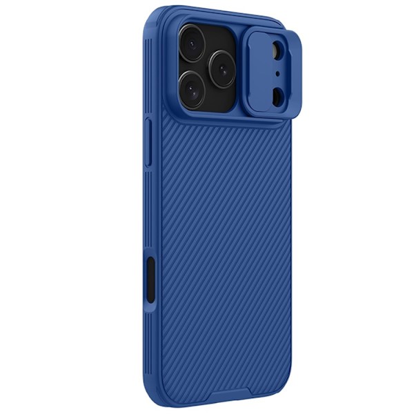 NILLKIN Mobilskal till iPhone 17 Pro Max Slide Kamera Lid - Blå Blå