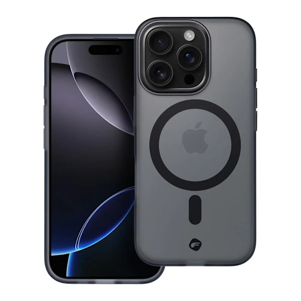 Forcell Mobilskal till iPhone 16 Pro Max MagSafe F-Protect - Cyber Grå Grå