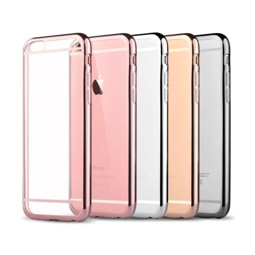 Devia 0.8mm Flexicase Skal till Apple iPhone 6(S) Plus - Rose Gold Roséguld