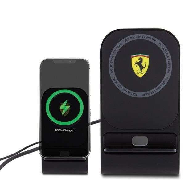 Ferrari MagSafe Induktiv Bordslader 2023 Collection - Sort Black
