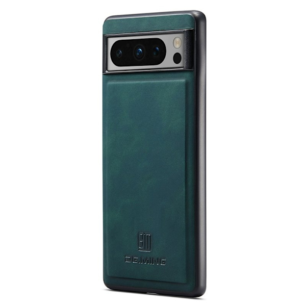 DG.MING Mobilskal till Google Pixel 8 Pro PU Läder + PC + TPU - Grön