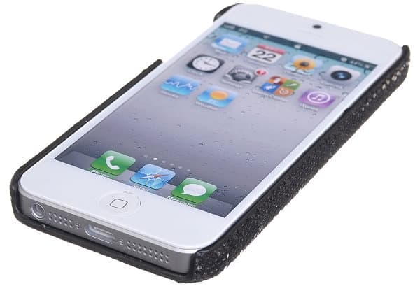 Sparkle-kuori Apple iPhone 5/5S/SE:lle (Musta) Black