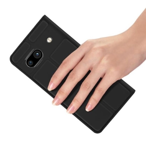 Google Pixel 7A Plånboksfodral Skin Pro - Svart Svart