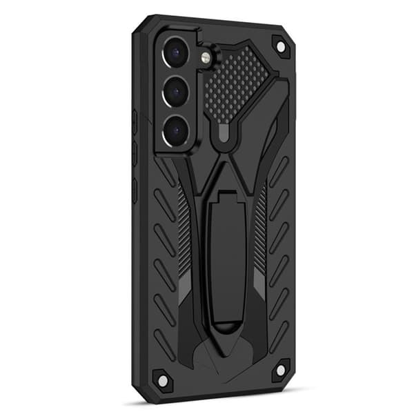Phantom Knight Skal Galaxy S22 Plus - Musta Black