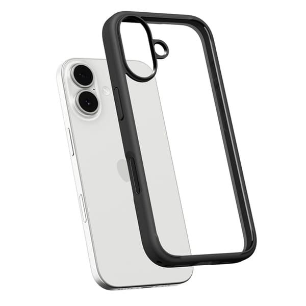Spigen Telefontaske til iPhone 17 Ultra Hybrid - Mat Sort Svart