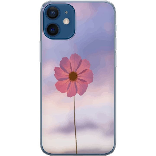 Mobilskal till Apple iPhone 12 mini med Rosa blomma
