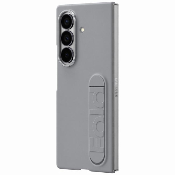 Mobilskal till Samsung Galaxy Z Fold 7 Silikon - Grå Grå