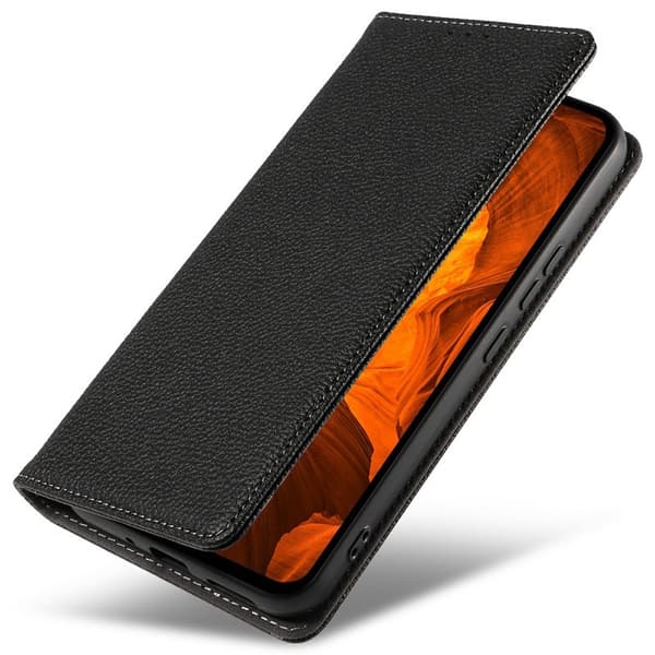 Plånboksfodral för Samsung Galaxy S26 Magnetiskt Konstläder - Rosa