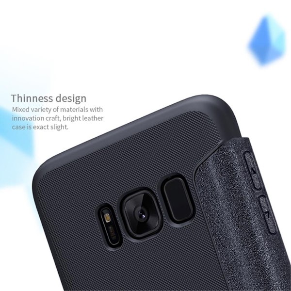 Nillkin Sparkle MobilFodral till Samsung Galaxy S8 Plus - Svart Svart